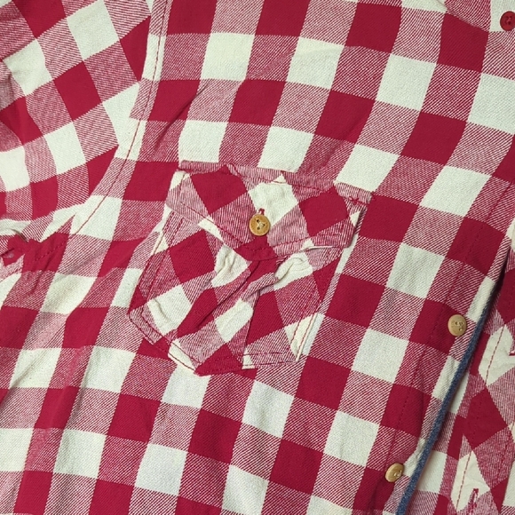 Akoo Red and White Checkered Men's Shirt - Picture 3 of 7
